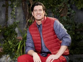 Vernon Kay before going into camp