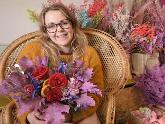 Sarah McCaig of Olive Owl Flowers in Orrell