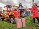 National Lottery-winning festive elves have been bringing some early Christmas cheer to carers.