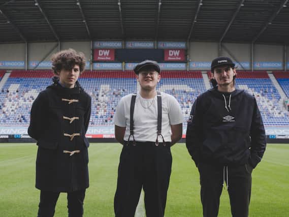 The Lathums have supported Latics by covering a classic Northern Soul track
