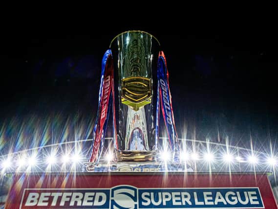 The Super League trophy