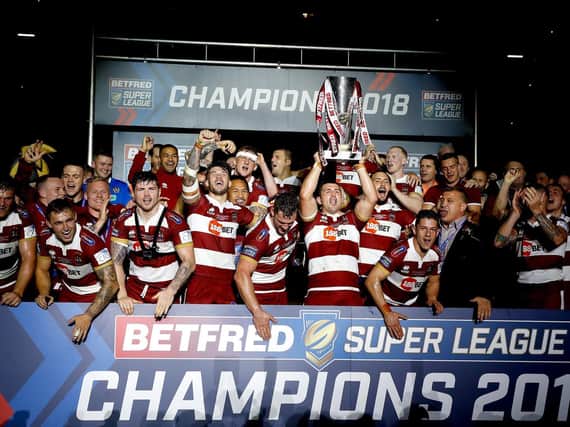 Wigan last won the Super League title two years ago