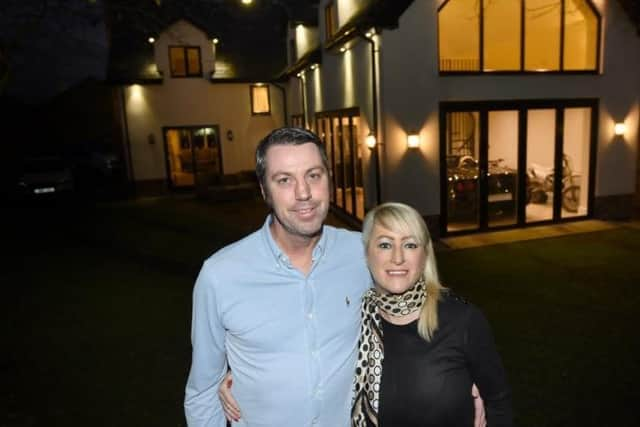 Jennifer Matthews and her husband David are raffling off their bespoke five-bedroom home