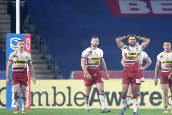 Wigan suffered defeat