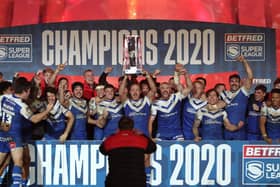 St Helens celebrate