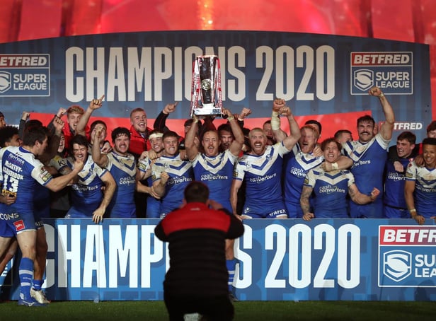 St Helens celebrate