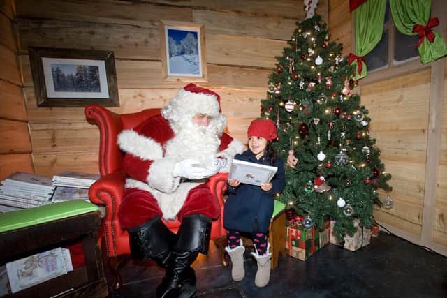 A fifth of parents have embarrassing photos as a result of a trip to Santa’s grotto