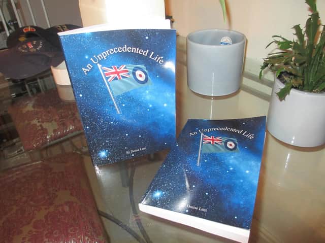 Denise Lunt's book An Unprecedented Life about Squadron Leader Roy Handley