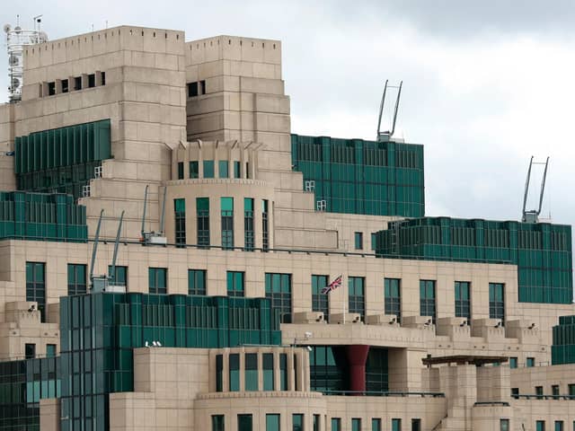 The MI6 Building in London. Picture: Getty Images.