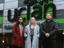 A group of UCLan students have written an open letter to the vice-chancellor  demanding a reduction in fees, from left :Victoria Craddock, Charlotte Lastoweckyi and Matthew Kellam
