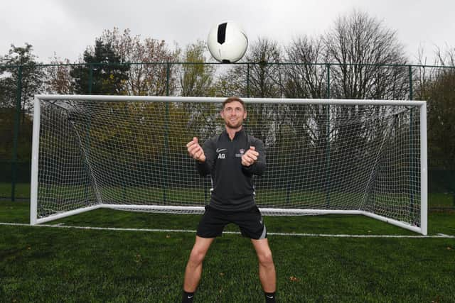 Head of boys PE Ashley Glover on the new 3G pitch