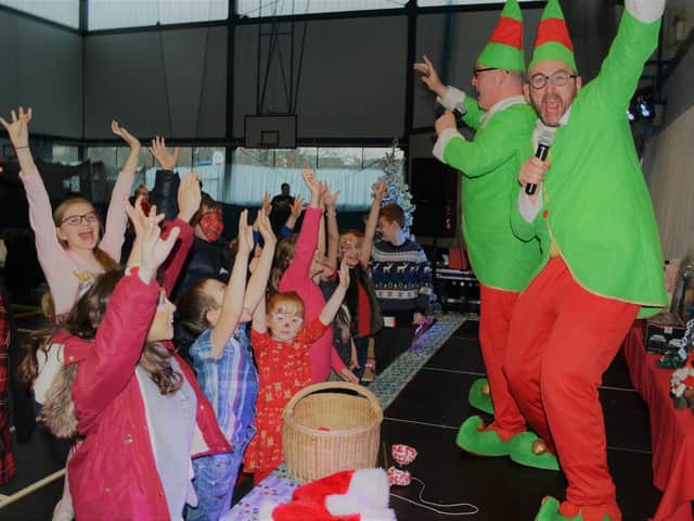 A previous Christmas at Wigan Youth Zone