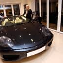 With the house you'll get a black 360 Spider Ferrai