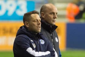 Paul Cook on the touchline with Leam Richardson