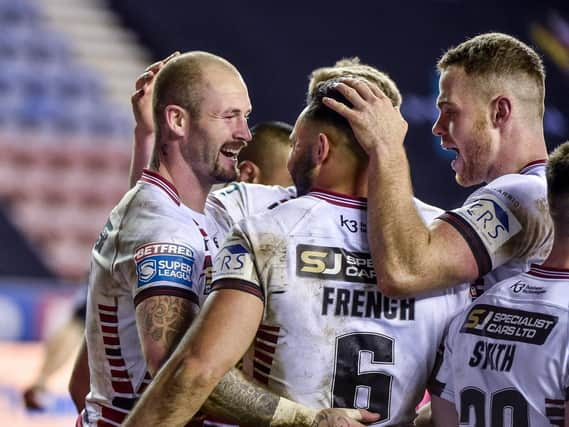 Zak Hardaker during the semi-final win against Hull FC