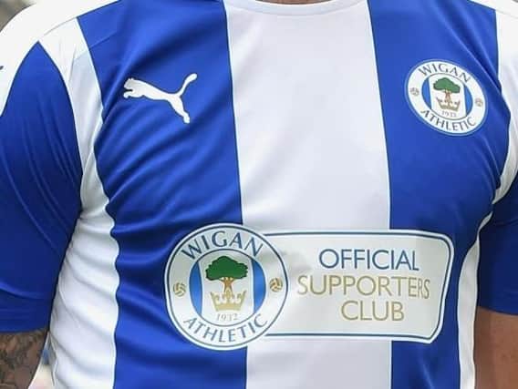 The Supporters Club have sponsored the Latics kit this season