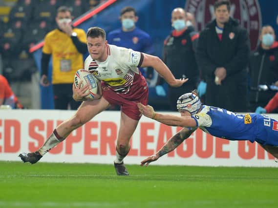 Joe Burgess suffered a broken cheekbone in the Grand Final