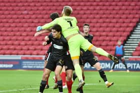 A rare Latics attack at the Stadium of Light