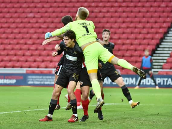 A rare Latics attack at the Stadium of Light