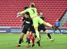 A rare Latics attack at the Stadium of Light