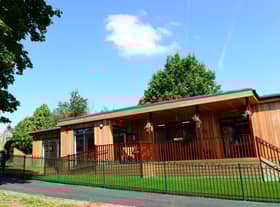 One of the remodelled classrooms at Crookey Hall School
