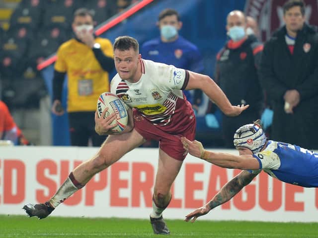Joe Burgess in Grand Final action