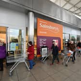 Sainsbury's said that 12,000 seasonal roles would be created, twice the amount of last year’s 6,000