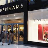 The Debenhams store in the Grand Arcade