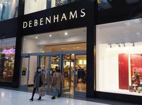 The Debenhams store in the Grand Arcade