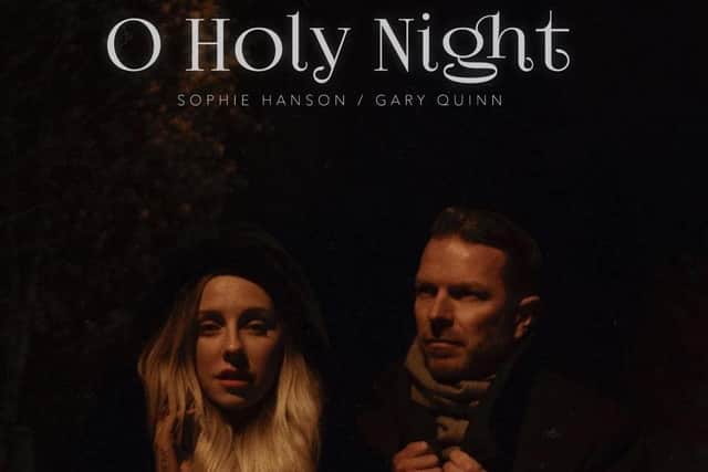 The cover art for Gary Quinn and Sophie Hanson's version of O Holy Night