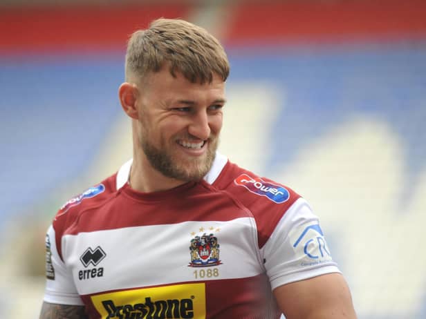 Wigan centre Chris Hankinson hardly played last season