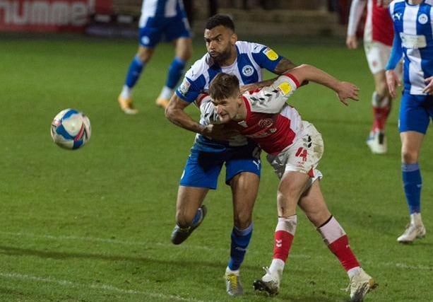 STAR MAN: Curtis Tilt: 8 - Best game for the club, led the backline with authority and a key role in the equaliser