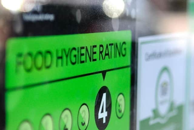 Hygiene ratings