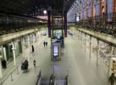 Passengers arrive at St Pancras International train station in London, United Kingdom on December 20, 2020 as several European countries ban travel to and from the UK due to fears over the emergence of a new variant of coronavirus.