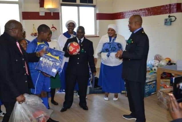 Community Christmas celebrations in Zimbabwe