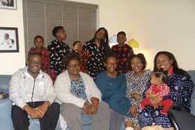 Everything Human Rights co-founders celebrating Christmas with family