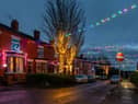 Festive lights on King William Street, Tyldesley