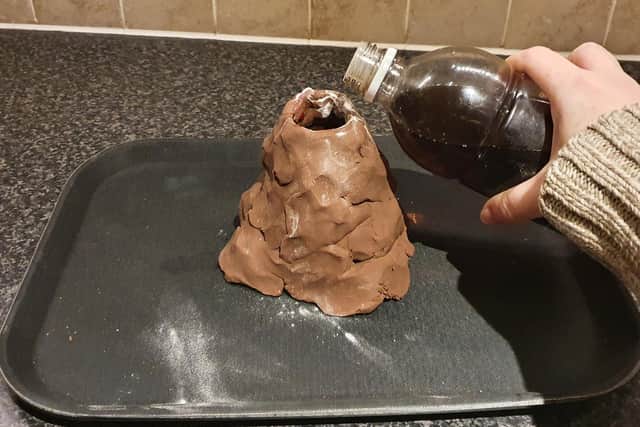Make your own volcano