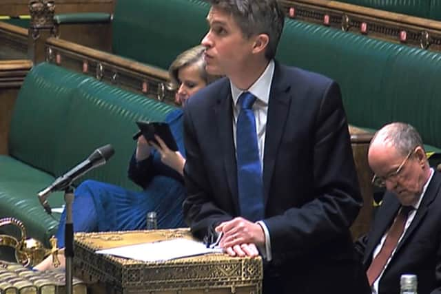 Education Secretary Gavin Williamson