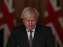 UK Prime Minister Boris Johnson
