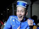 Steve Royle as Buttons in a Blackpool panto