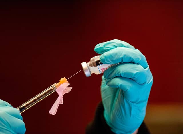 The Moderna vaccine which has been approved for use in the UK