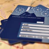 The old European Health Insurance Cards (EHIC)