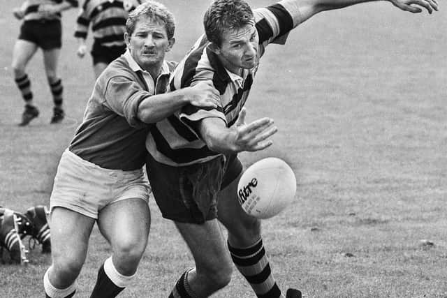 Dave Cleary facing London Irish. Picture: Frank Orrell