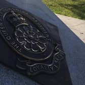 Queen's Lancashire Regiment Memorial at the National Arboretum