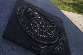 Queen's Lancashire Regiment Memorial at the National Arboretum