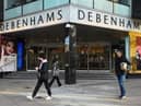 Department store chain Debenhams has said it will permanently close six branches