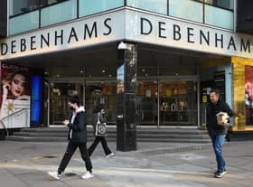 Department store chain Debenhams has said it will permanently close six branches