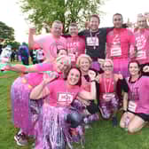 Race For Life participants at Haigh Woodland Park in 2019