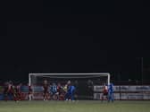 The scene at Dean Court